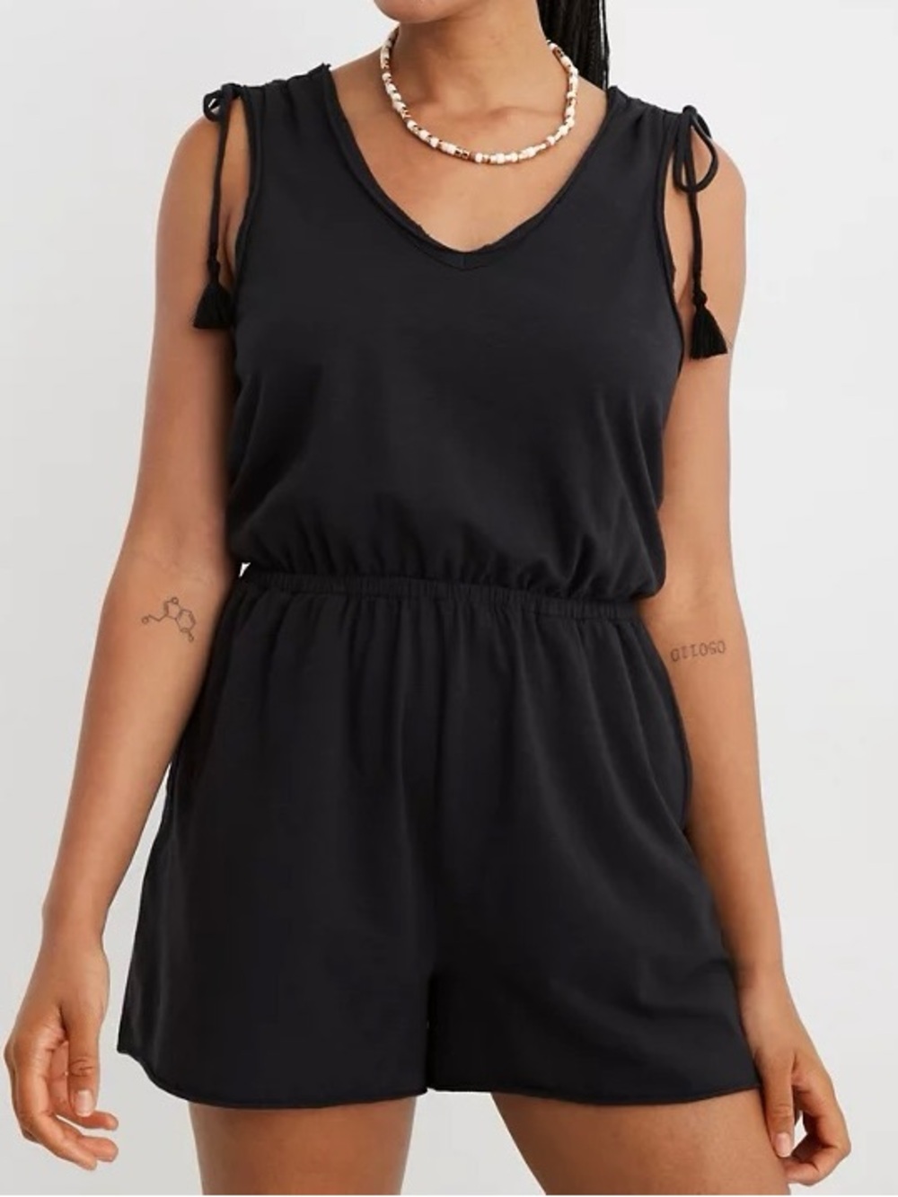 AERIE Ruched Romper